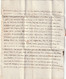 Delcampe - 1790 - Marque Postale P Dans Triangle Noir Ouvert PARIS Sur LAC De 3 Pages Vers ALAIS ALES En Cévennes - Taxe 10 - 1701-1800: Precursors XVIII