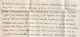 Delcampe - 1790 - Marque Postale P Dans Triangle Noir Ouvert PARIS Sur LAC De 3 Pages Vers ALAIS ALES En Cévennes - Taxe 10 - 1701-1800: Precursors XVIII