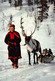 Finnmark, North Norway. Same Og Reinsdyr. Lapp And Reindeer. - Cpsm GF ( ͡♥ ͜ʖ ͡♥) ♥ - Norvège