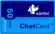 XANTIC : XAN04 50u Xantic ChatCard For Inmarsat-A-B-M SATELLITE CARD MINT Exp: 1 YEAR - Andere & Zonder Classificatie