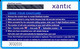 XANTIC : XAN04 50u Xantic ChatCard For Inmarsat-A-B-M SATELLITE CARD MINT Exp: 1 YEAR - Andere & Zonder Classificatie