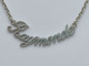 COLLIER En ARGENT Poinçon Crabe Collier Prénom RAYMONDE Long 39 Cm Poids 8,05 Grammes - Collane/Catenine