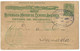 Nicaragua 1898 Illustrated Postal Stationery Card Managua To Granada W.67 - Nicaragua