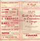 87- LIMOGES -PROGRAMME SOCIETE CONCERTS CONSERVATOIRE-1948-SALLE BERLIOZ-JEANNE MARIE DARRE-PIERRE LEPETIT - Programmes