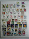 Monde - FLEURS - 1223 Timbres Différents Dans Un Album + 8 Cartes Max + 4 FDC - Collections (with Albums)