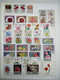 Delcampe - Monde - FLEURS - 1223 Timbres Différents Dans Un Album + 8 Cartes Max + 4 FDC - Collections (with Albums)