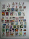 Delcampe - Monde - FLEURS - 1223 Timbres Différents Dans Un Album + 8 Cartes Max + 4 FDC - Collections (with Albums)