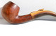 JOLIE ANCIENNE PIPE COURBE A TABAC – "BRUYERE GARANTIE" – PFEIFE FRANCE L:13,5cm        (230422.4) - Pipes En Bruyère