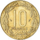 Monnaie, États De L'Afrique Centrale, 10 Francs, 1985 - República Centroafricana