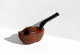 JOLIE ANCIENNE PFEIFE PIPE A TABAC EN BRUYERE - MARKEN - FORME SABOT SHOES L:11cm        (230422.6) - Pipes En Bruyère