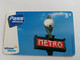 St MARTIN  PREPAID 5 EURO  METRO   OUTREMER TELECOM          ** 9622** - Antillen (Französische)