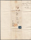 Belgique 1857 - Lettre . Cob Nr.: 6 Oblitéré P83. Non Dentelé De Mons à Destination Liège ....(DD) DC-10878 - 1849-1865 Medallones (Otros)