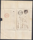 Belgique 1863 - Lettre . Cob Nr.: 6 Oblitéré D13. Non Dentelé De  Dour à Destination Mons ....(DD) DC-10879 - 1849-1865 Medallions (Other)
