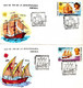 Romania 1992, FDC, 500 Years America, Columbus, Europa CEPT - Brieven En Documenten