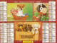 Calendrier De La Poste, Almanach Du Facteur: NORD, 2002: Chiots En Caisse, Panier, Pot,  Ed. Lavigne - Grand Format : 2001-...