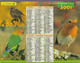 Calendrier De La Poste, Almanach Du Facteur: NORD, 2001: Pinson, Rouge-gorge, Inséparable, Pintade, Chardon, Ed. Lavigne - Grand Format : 2001-...