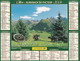 Calendrier De La Poste, Almanach Du Facteur: SEINE St DENIS, 2004: LES HOUCHES, Les Aiguille D'Arves, Ed. Oller - Grand Format : 2001-...