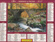Calendrier De La Poste, Almanach Du Facteur: YONNE, 2007: Parc Naturel Du Haut-Jura, Forêt, Ed. Oller - Grand Format : 2001-...
