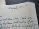 Delcampe - 3.Reich Feldpost 2.WK Prag 1940 Roter Stempel L2 Über Deutsche Dienstpost Böhmen / Mähren U. Bataillon Inf. Rgt. Nr. 111 - Lettres & Documents
