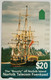 Norfolk Island Series No.1 $20 The "Bounty" Off Norfolk Island ( MINT ) - Ile Norfolk