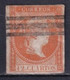 ESPAGNE - YVERT N° 44 ANNULATION 3 BARRES - COTE = 150 EUR. - BEAU ASPECT ! PETITE REPARATION - Used Stamps