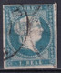ESPAGNE - YVERT N° 45 OBLITERE SANS FILIGRANE - COTE = 27.5 EUR. - - Used Stamps