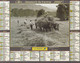 Calendrier De La Poste, Almanach Du Facteur: 2002: Récolte Du Foin, Transhumance, Ed. Oller - Tamaño Grande : 2001-...