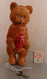 Delcampe - Toys. The USSR. Vintage. BEAR WITH A BARREL. PLUSH. CLOCKWORK. Worker. - 2-23-i - Peluches