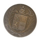 JC, Médaille, Bronze, Université Catholique De LILLE , Mahieu , Graveur, 60 Gr , Dia. 50 Mm , Frais Fr 3.35 E - Professionnels / De Société