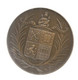 JC, Médaille, Bronze, Université Catholique De LILLE , Mahieu , Graveur, 60 Gr , Dia. 50 Mm , Frais Fr 3.35 E - Professionali / Di Società