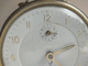 Ancien Vintage Réveil JAZ Système Mécanique Métal NOIR Cadran Bombé Poids 320 Grammes - Alarm Clocks