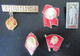 URSS / CCCP - 5 Insignes / Broches à L'effigie De Lenine - Métal Peint - Rusia