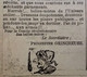 Journal N° 1 Première Année 188? LE JOURNAL DES BELLES-MÈRES - LA MARSEILLAISE DES BELLES MÈRES - Zeitungen - Vor 1800