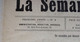 1889 Journal N° 1 - LA SEMAINE ILLUSTRÉE - POMPIERS " MORT AUX CHAMP D'HONNEUR " - ATCHINOFF - Giornali - Ante 1800