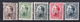 ESPAGNE - 1930 - ALPHONSE XIII - YVERT N° 404/406+408+410 * MH - COTE = 61.5 EUR - Neufs