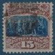 Etats Unis 1869 N°35a Type II 15c Cents Brun Rouge Et Bleu Oblitéré  TTB - Oblitérés