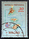 MAC5390U1 - Macau Geographic Map - 30 Avos Used Stamp - Macau - 1956 - Usados
