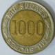 Ecuador - 1000 Sucres, 1997, 70th Anniversary Of The Central Bank, KM# 103 - Ecuador