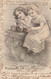 Carte Fantaisie 1902 Belgique  Deux Enfants à La Pêche Timbre Belgie 5c - Verzamelingen & Kavels