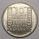 ASSEZ RARE En SPL+ ! 10 Francs Turin, 1933, Argent - III° République - 10 Francs