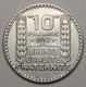RARE : 10 Francs Turin, 1937, Argent - III° République - 10 Francs
