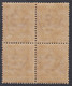 1912 Blocco Di 4 Valori Sass. 3 MNH** Cv 20 - Egée (Stampalia)