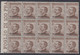 1912 Blocco Di 15 Valori AdF Sass. 6 MNH** Cv 75 - Aegean (Scarpanto)