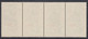 1932 Blocco Di 4 Valori Sass. 26 MNH** Cv 560 - Aegean (Calino)