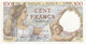 FRANKREICH 100 Francs SULLY 1942 UNC AU/EF (II.) 2 Scheine - 100 F 1939-1942 ''Sully''
