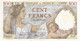 FRANKREICH 100 Francs SULLY 1942 UNC AU/EF (II.) 3 Scheine - 100 F 1939-1942 ''Sully''