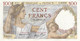 Delcampe - FRANKREICH 100 Francs SULLY 1942 UNC AU/EF (II.) 3 Scheine - 100 F 1939-1942 ''Sully''