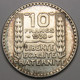 10 Francs Turin, 1938, Argent - III° République - 10 Francs