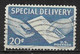 United States 1954. Scott #E20 (U) Special Delivery Letter, Hand To Hand  *Complete Issue* - Special Delivery, Registration & Certified