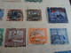 Delcampe - Sarre 2 Pages De Timbres Oblitérés Dont Bonnes Valeurs - Collections, Lots & Séries